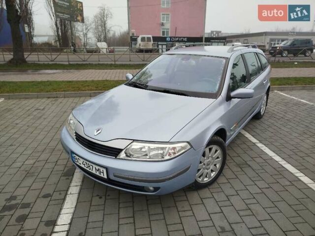 Синій Рено Лагуна, об'ємом двигуна 1.8 л та пробігом 154 тис. км за 4000 $, фото 1 на Automoto.ua