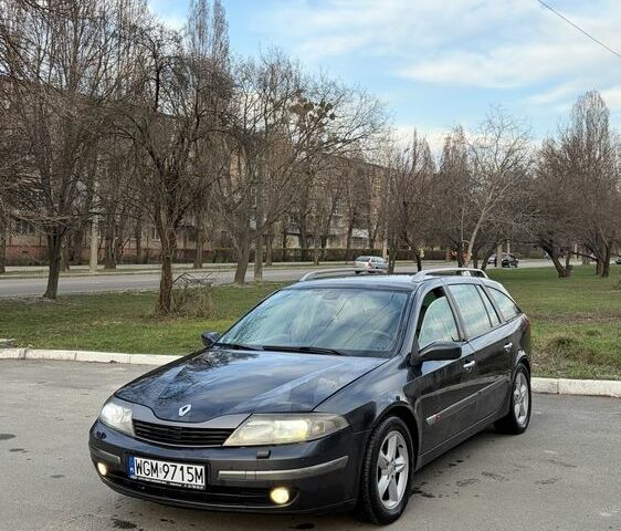 Синий Рено Лагуна, объемом двигателя 1.9 л и пробегом 280 тыс. км за 1900 $, фото 1 на Automoto.ua