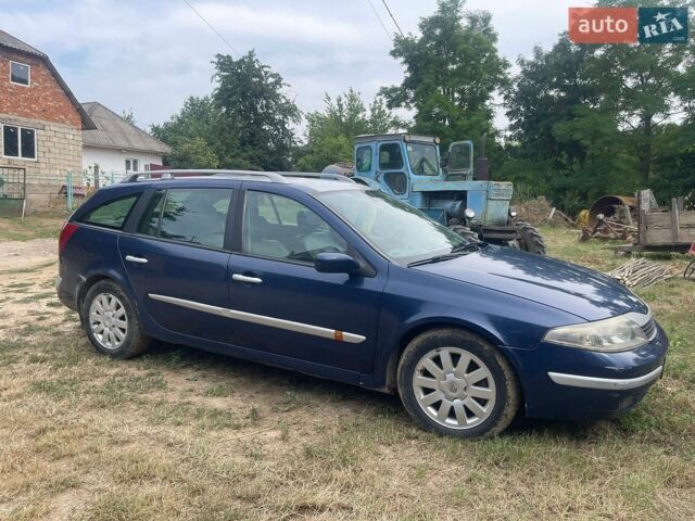 Синій Рено Лагуна, об'ємом двигуна 2.19 л та пробігом 316 тис. км за 2550 $, фото 1 на Automoto.ua