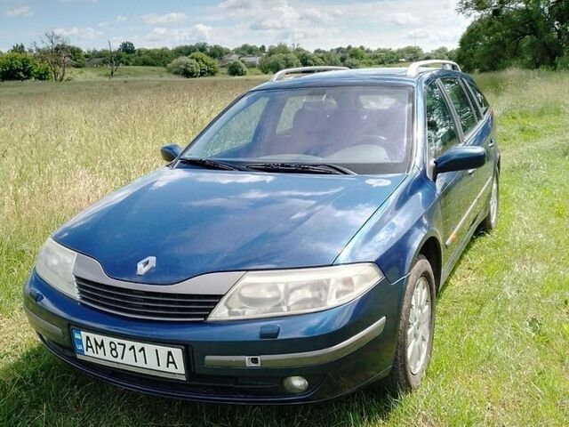 Синій Рено Лагуна, об'ємом двигуна 1.78 л та пробігом 400 тис. км за 3400 $, фото 1 на Automoto.ua