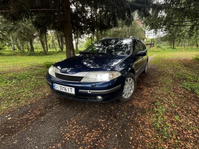 Синий Рено Лагуна, объемом двигателя 2 л и пробегом 380 тыс. км за 3495 $, фото 1 на Automoto.ua