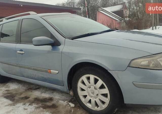 Синій Рено Лагуна, об'ємом двигуна 2 л та пробігом 295 тис. км за 5000 $, фото 1 на Automoto.ua