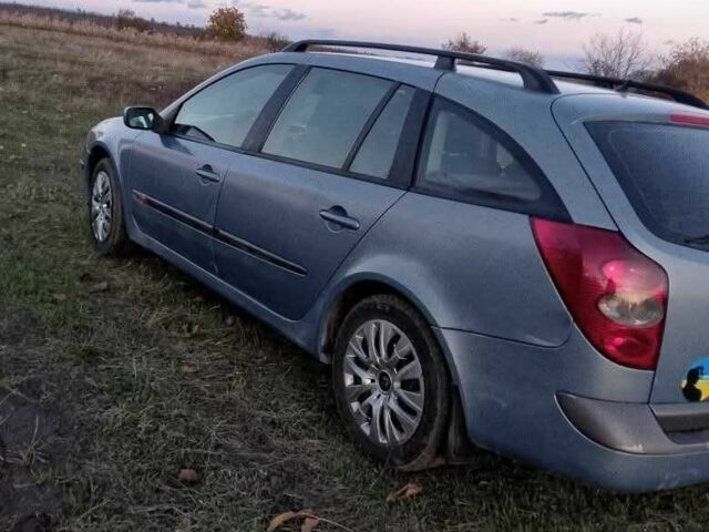 Синий Рено Лагуна, объемом двигателя 2 л и пробегом 340 тыс. км за 3650 $, фото 1 на Automoto.ua