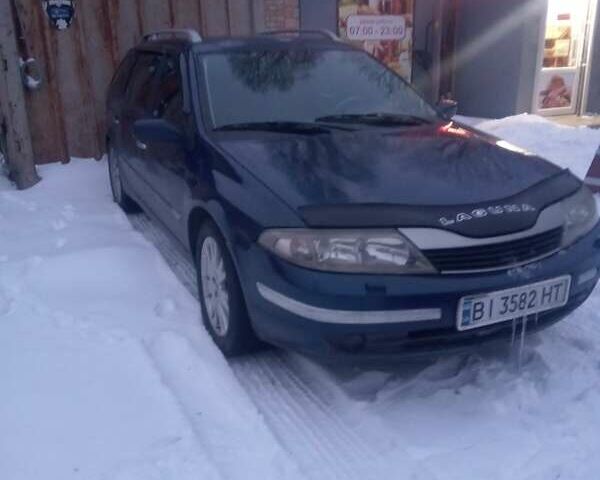 Синий Рено Лагуна, объемом двигателя 2.2 л и пробегом 320 тыс. км за 3470 $, фото 1 на Automoto.ua