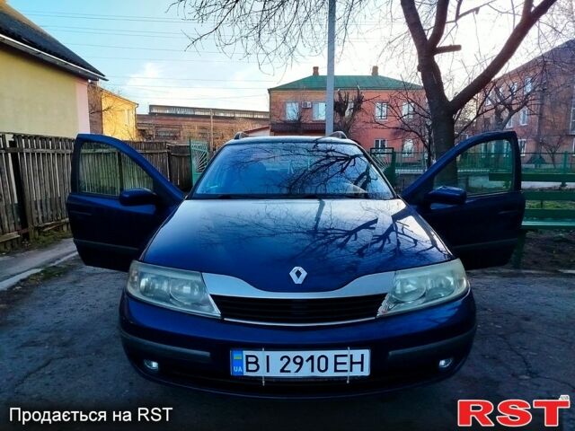 Синий Рено Лагуна, объемом двигателя 1.8 л и пробегом 275 тыс. км за 3600 $, фото 1 на Automoto.ua