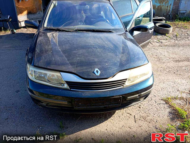 Синій Рено Лагуна, об'ємом двигуна 2 л та пробігом 200 тис. км за 1000 $, фото 1 на Automoto.ua