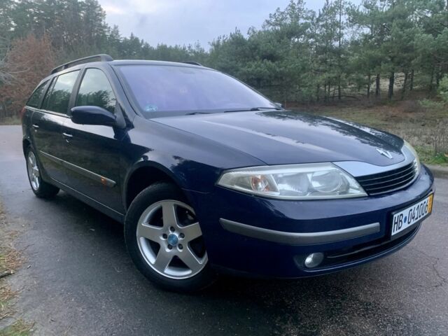 Синий Рено Лагуна, объемом двигателя 1.6 л и пробегом 175 тыс. км за 3000 $, фото 1 на Automoto.ua