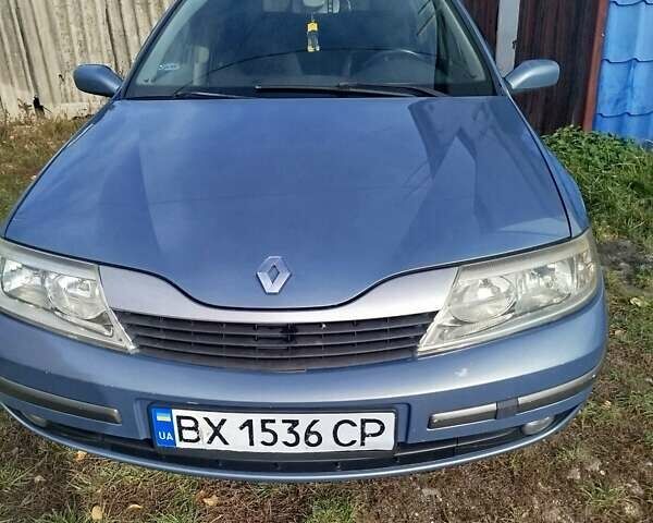 Рено Лагуна 2004 в Волочиске на Automoto.ua Синий Рено Лагуна, объемом двигателя 1.9 л и пробегом 281 тыс. км за 3200 $, фото 1 на Automoto.ua