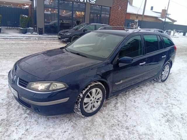 Синий Рено Лагуна, объемом двигателя 2.2 л и пробегом 280 тыс. км за 2150 $, фото 1 на Automoto.ua