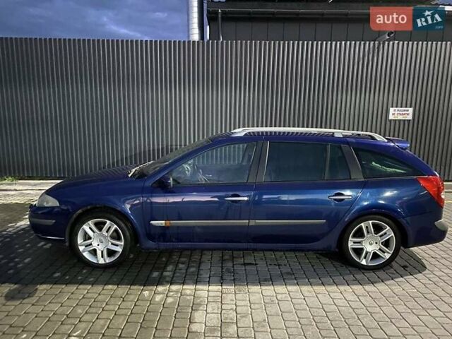 Синій Рено Лагуна, об'ємом двигуна 2 л та пробігом 239 тис. км за 4800 $, фото 1 на Automoto.ua