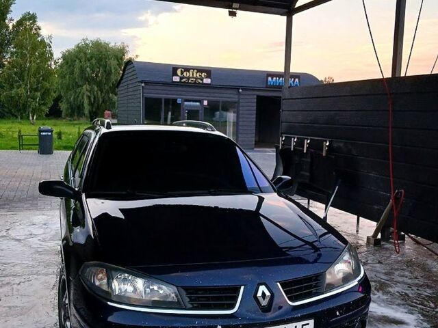 Синій Рено Лагуна, об'ємом двигуна 2 л та пробігом 261 тис. км за 4500 $, фото 1 на Automoto.ua