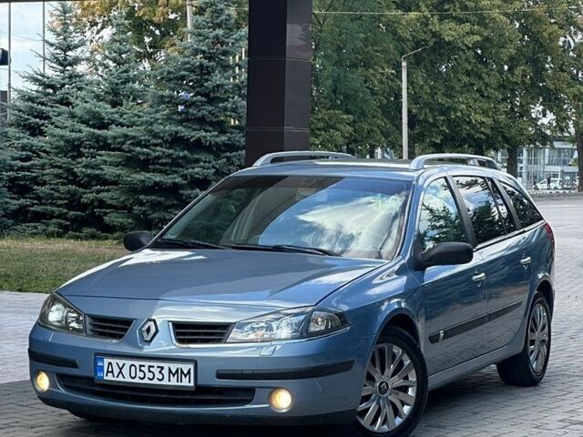 Синий Рено Лагуна, объемом двигателя 1.87 л и пробегом 317 тыс. км за 3599 $, фото 1 на Automoto.ua