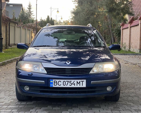 Синий Рено Лагуна, объемом двигателя 2 л и пробегом 240 тыс. км за 4800 $, фото 1 на Automoto.ua