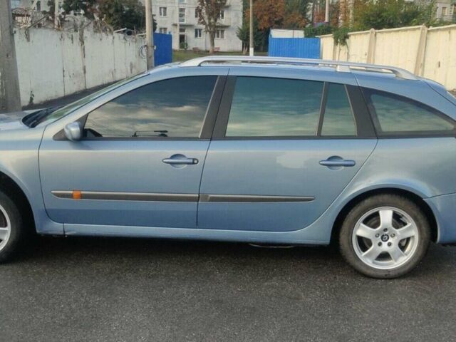 Синий Рено Лагуна, объемом двигателя 2 л и пробегом 350 тыс. км за 4500 $, фото 1 на Automoto.ua