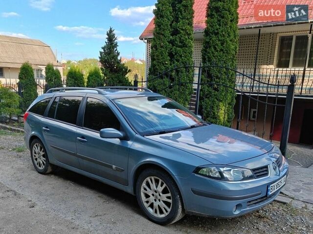 Синий Рено Лагуна, объемом двигателя 2 л и пробегом 312 тыс. км за 5200 $, фото 1 на Automoto.ua