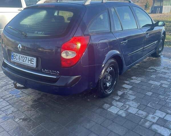 Синій Рено Лагуна, об'ємом двигуна 1.6 л та пробігом 267 тис. км за 4000 $, фото 1 на Automoto.ua