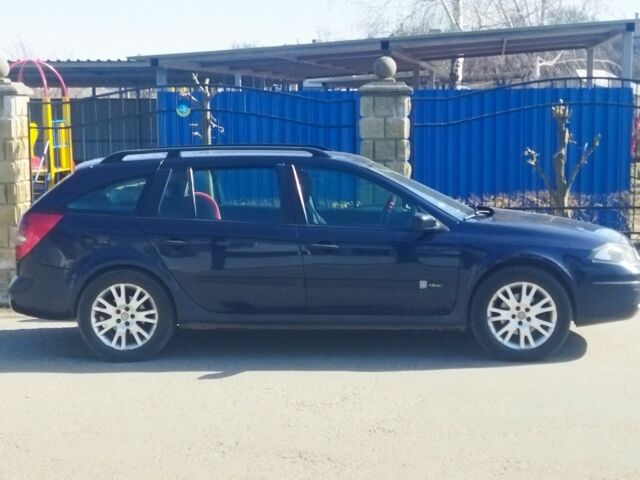 Синій Рено Лагуна, об'ємом двигуна 2 л та пробігом 450 тис. км за 3750 $, фото 1 на Automoto.ua