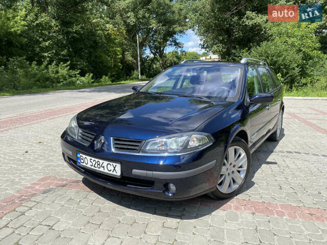 Синій Рено Лагуна, об'ємом двигуна 2 л та пробігом 266 тис. км за 3950 $, фото 1 на Automoto.ua