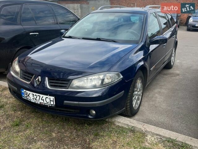 Синій Рено Лагуна, об'ємом двигуна 2 л та пробігом 278 тис. км за 4000 $, фото 1 на Automoto.ua