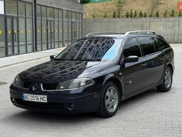 Синий Рено Лагуна, объемом двигателя 1.9 л и пробегом 237 тыс. км за 2999 $, фото 1 на Automoto.ua