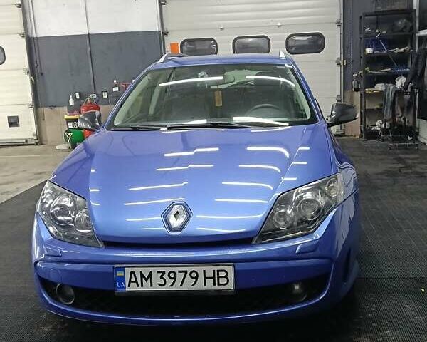 Синій Рено Лагуна, об'ємом двигуна 2 л та пробігом 306 тис. км за 6700 $, фото 1 на Automoto.ua