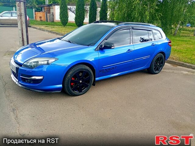 Синий Рено Лагуна, объемом двигателя 2 л и пробегом 300 тыс. км за 7000 $, фото 1 на Automoto.ua