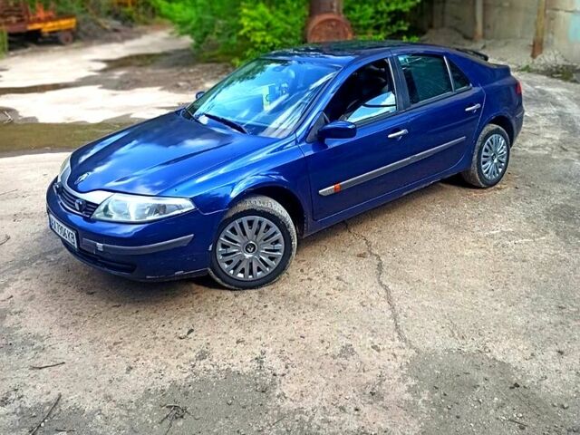 Синий Рено Лагуна, объемом двигателя 1.9 л и пробегом 367 тыс. км за 2500 $, фото 1 на Automoto.ua
