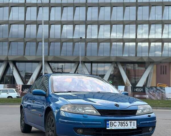 Синий Рено Лагуна, объемом двигателя 1.9 л и пробегом 342 тыс. км за 3200 $, фото 1 на Automoto.ua