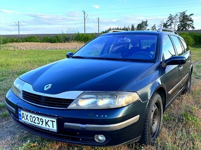 Зеленый Рено Лагуна, объемом двигателя 1.9 л и пробегом 387 тыс. км за 3100 $, фото 1 на Automoto.ua