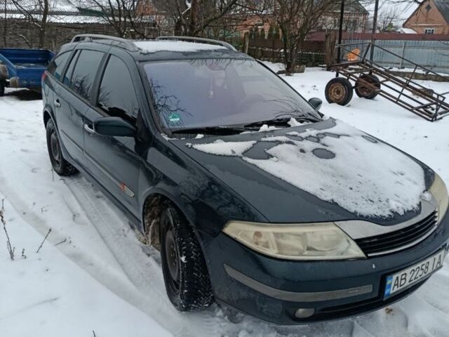 Зелений Рено Лагуна, об'ємом двигуна 1.8 л та пробігом 380 тис. км за 2900 $, фото 1 на Automoto.ua