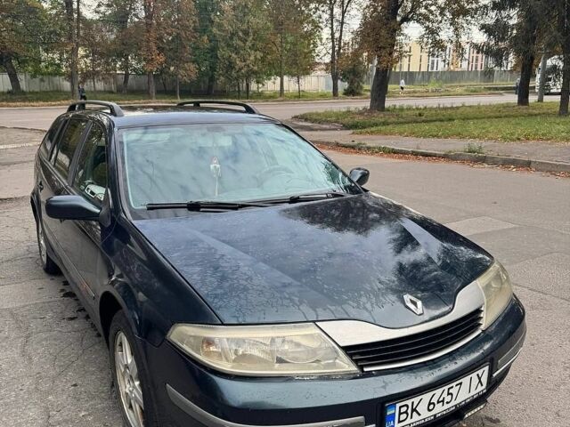 Зеленый Рено Лагуна, объемом двигателя 1.9 л и пробегом 425 тыс. км за 2000 $, фото 1 на Automoto.ua