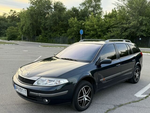 Зеленый Рено Лагуна, объемом двигателя 1.6 л и пробегом 207 тыс. км за 4400 $, фото 1 на Automoto.ua