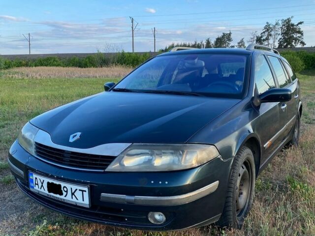 Зеленый Рено Лагуна, объемом двигателя 1.9 л и пробегом 380 тыс. км за 2900 $, фото 1 на Automoto.ua
