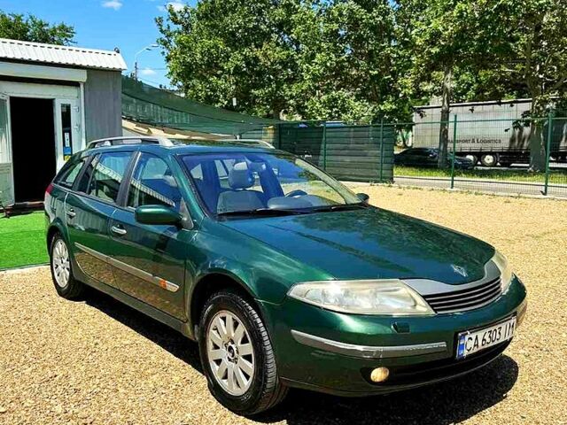 Зеленый Рено Лагуна, объемом двигателя 1.8 л и пробегом 342 тыс. км за 2700 $, фото 1 на Automoto.ua
