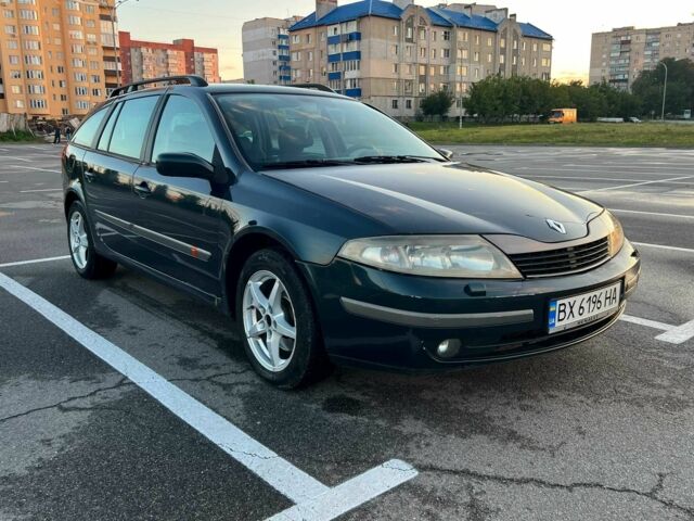 Зелений Рено Лагуна, об'ємом двигуна 1.9 л та пробігом 328 тис. км за 3500 $, фото 1 на Automoto.ua