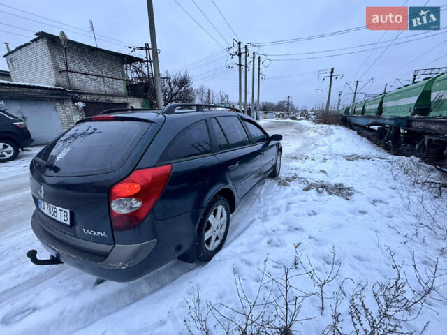 Зелений Рено Лагуна, об'ємом двигуна 2 л та пробігом 317 тис. км за 4200 $, фото 1 на Automoto.ua