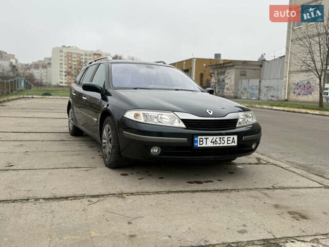 Зеленый Рено Лагуна, объемом двигателя 2 л и пробегом 200 тыс. км за 3900 $, фото 1 на Automoto.ua