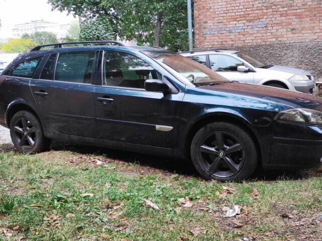 Зеленый Рено Лагуна, объемом двигателя 1.9 л и пробегом 235 тыс. км за 4025 $, фото 1 на Automoto.ua