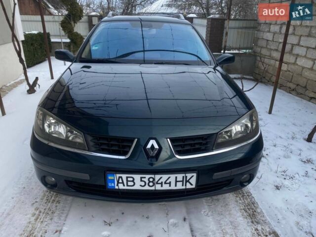 Зеленый Рено Лагуна, объемом двигателя 2 л и пробегом 249 тыс. км за 4999 $, фото 1 на Automoto.ua