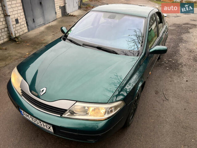 Зеленый Рено Лагуна, объемом двигателя 1.9 л и пробегом 261 тыс. км за 3000 $, фото 1 на Automoto.ua
