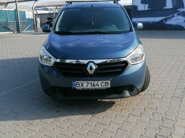 Синий Рено Лоджи, объемом двигателя 1.5 л и пробегом 187 тыс. км за 7950 $, фото 1 на Automoto.ua