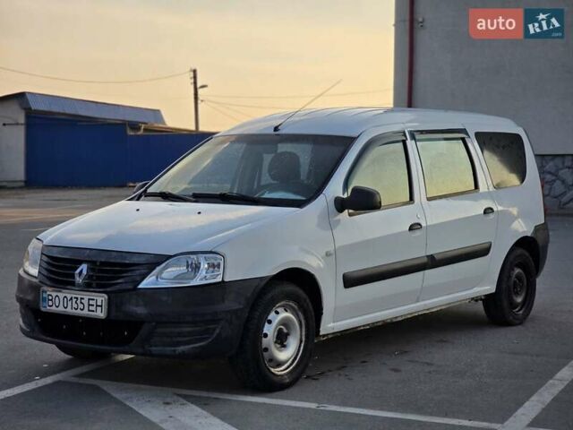 Белый Рено Логан МСВ, объемом двигателя 1.6 л и пробегом 249 тыс. км за 3499 $, фото 1 на Automoto.ua