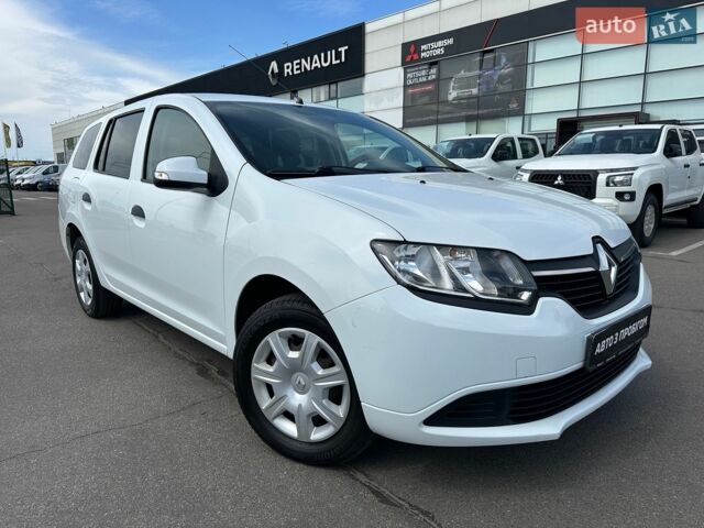Белый Рено Логан МСВ, объемом двигателя 1.5 л и пробегом 95 тыс. км за 8900 $, фото 1 на Automoto.ua