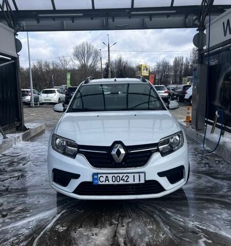 Белый Рено Логан МСВ, объемом двигателя 1.46 л и пробегом 277 тыс. км за 7950 $, фото 1 на Automoto.ua