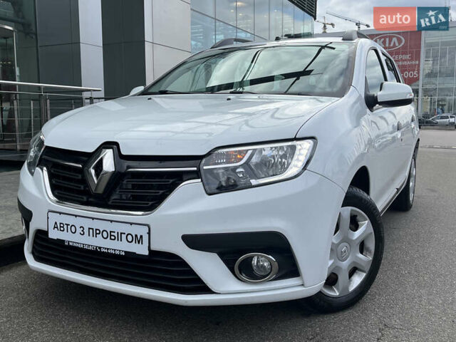 Белый Рено Логан МСВ, объемом двигателя 1.5 л и пробегом 183 тыс. км за 9053 $, фото 1 на Automoto.ua
