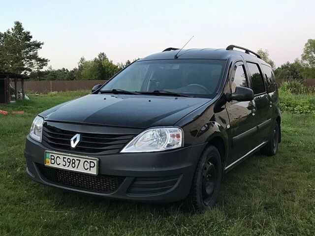 Черный Рено Логан МСВ, объемом двигателя 1.5 л и пробегом 268 тыс. км за 5000 $, фото 1 на Automoto.ua