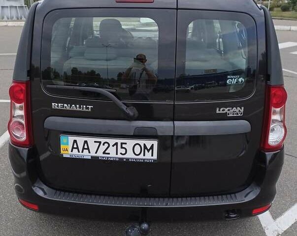 Черный Рено Логан МСВ, объемом двигателя 1.6 л и пробегом 186 тыс. км за 5300 $, фото 1 на Automoto.ua