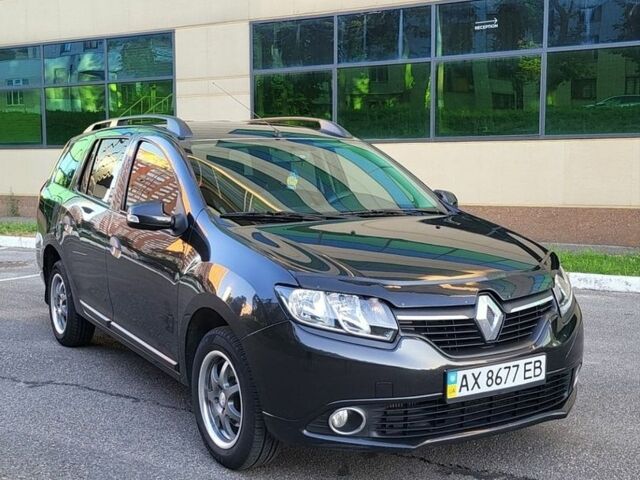 Черный Рено Логан МСВ, объемом двигателя 1.5 л и пробегом 124 тыс. км за 7800 $, фото 1 на Automoto.ua