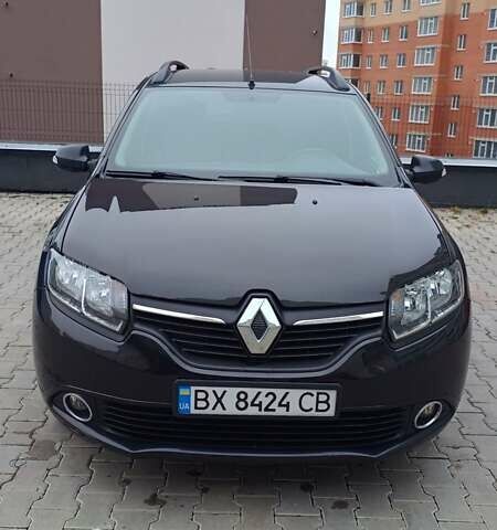 Черный Рено Логан МСВ, объемом двигателя 1.2 л и пробегом 101 тыс. км за 7200 $, фото 1 на Automoto.ua
