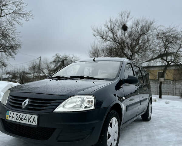 Серый Рено Логан МСВ, объемом двигателя 1.6 л и пробегом 224 тыс. км за 5300 $, фото 1 на Automoto.ua